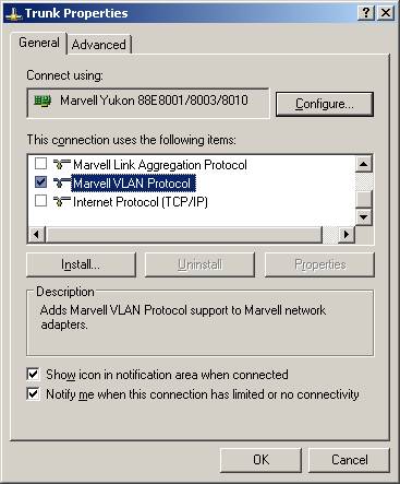 Virtual Local Area Networks in Windows